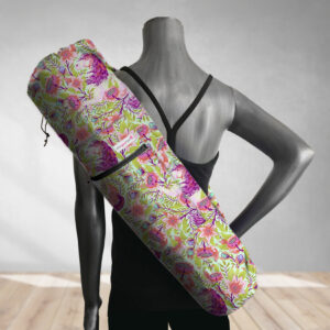 Magical Poppies Pink Yoga Bag 201904A