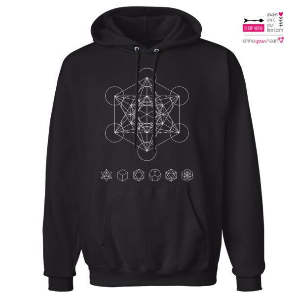 metatron's cube unisex hoodie