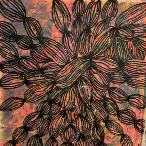 Painted Fabric - Lemuria