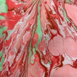 Water Marbled Fabric - Ambrosia
