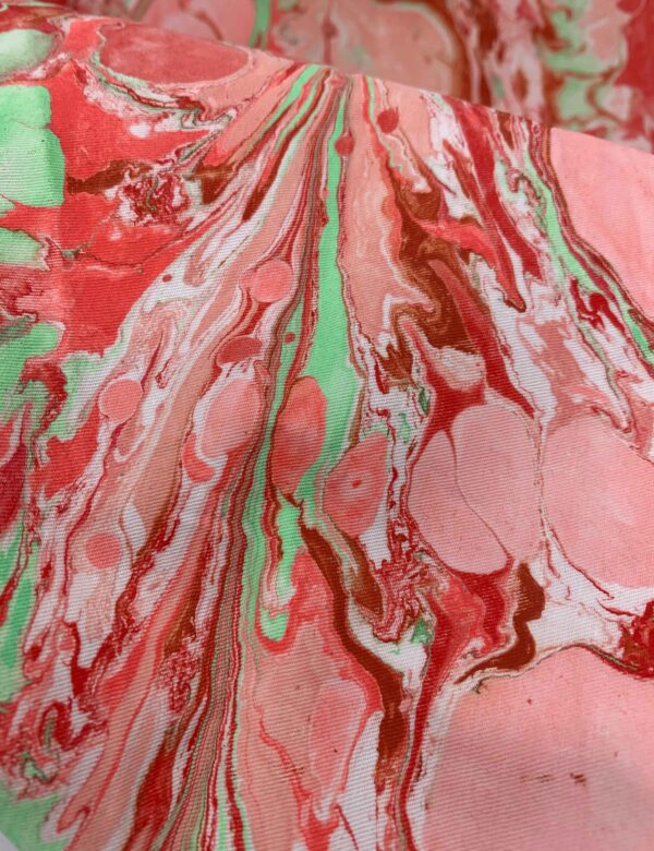 Water Marbled Fabric - Ambrosia