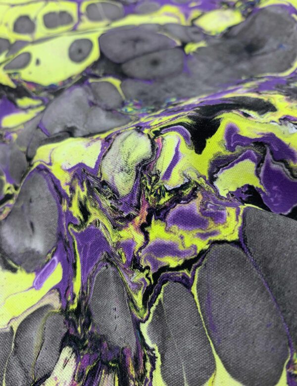 Water Marbled Fabric - Takis