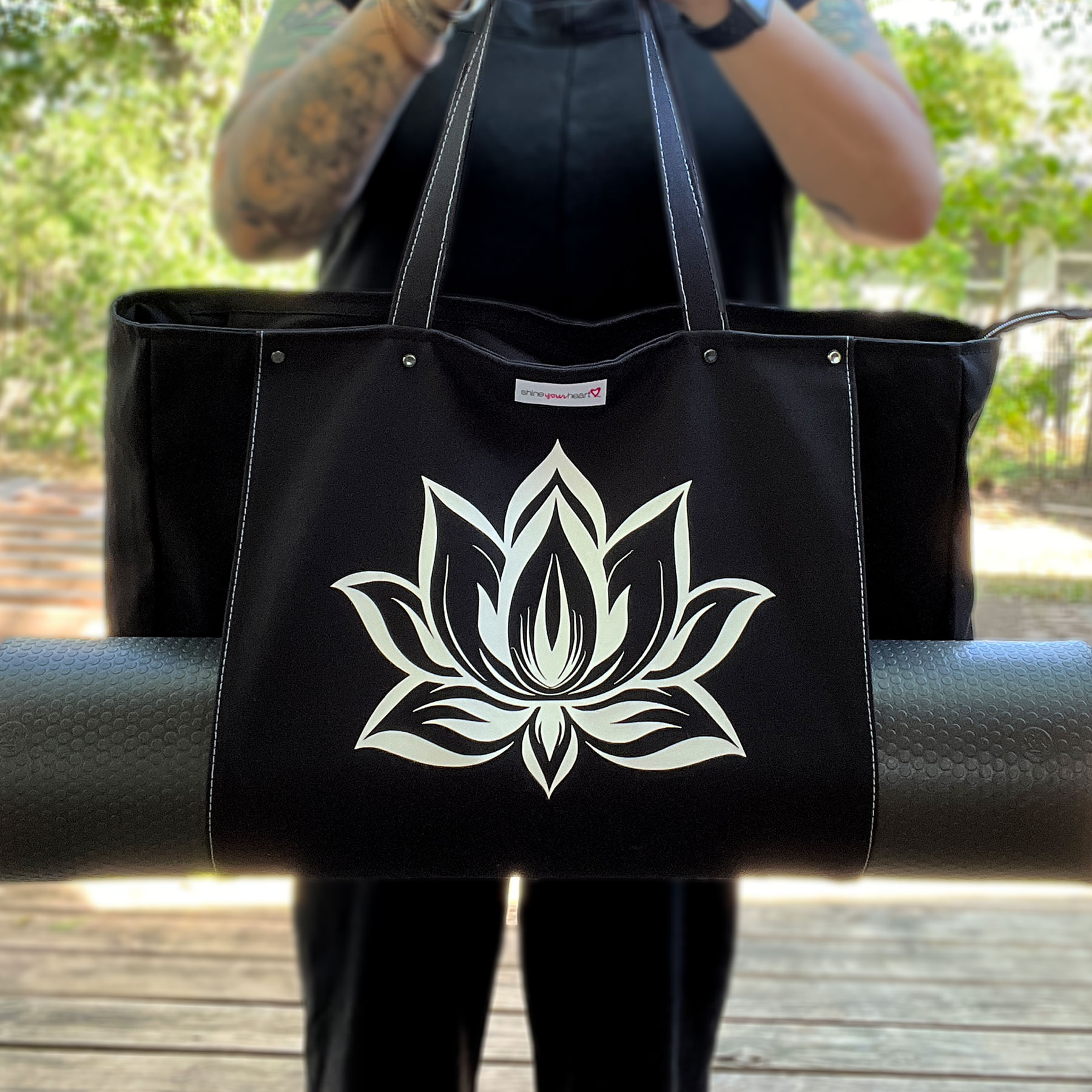 The Yoga Tote: Lotus - Eska Fashion