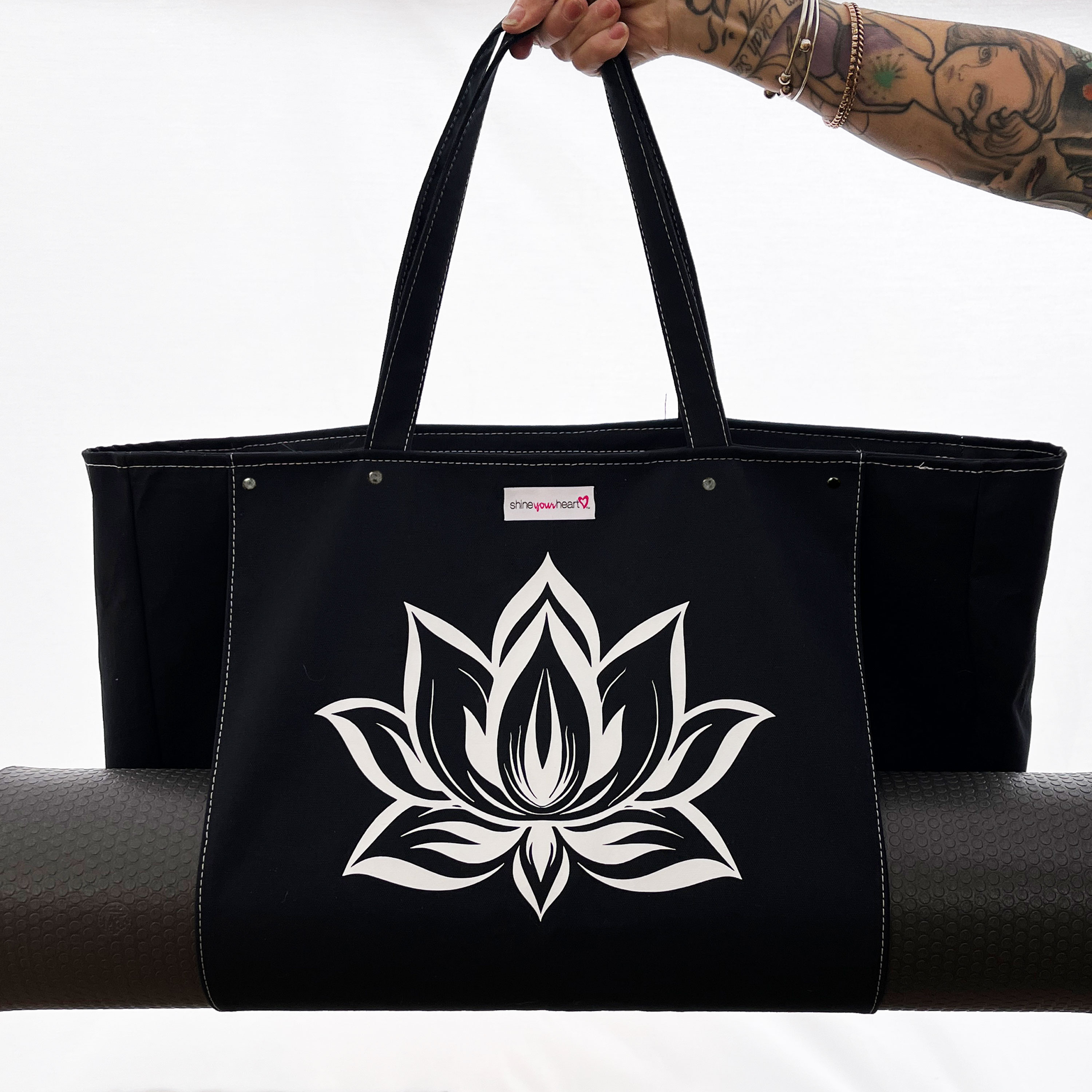 Yoga Pose' Tote Shopping Bag for Life (BG00070202)