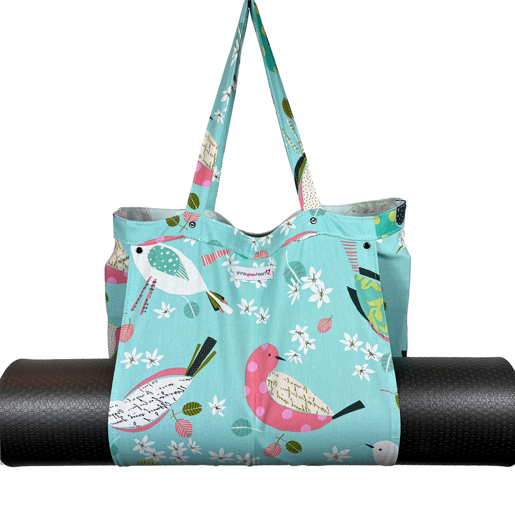Aurorae Yoga Mat Tote Bag  Ditch the Yoga Studio For Your Living