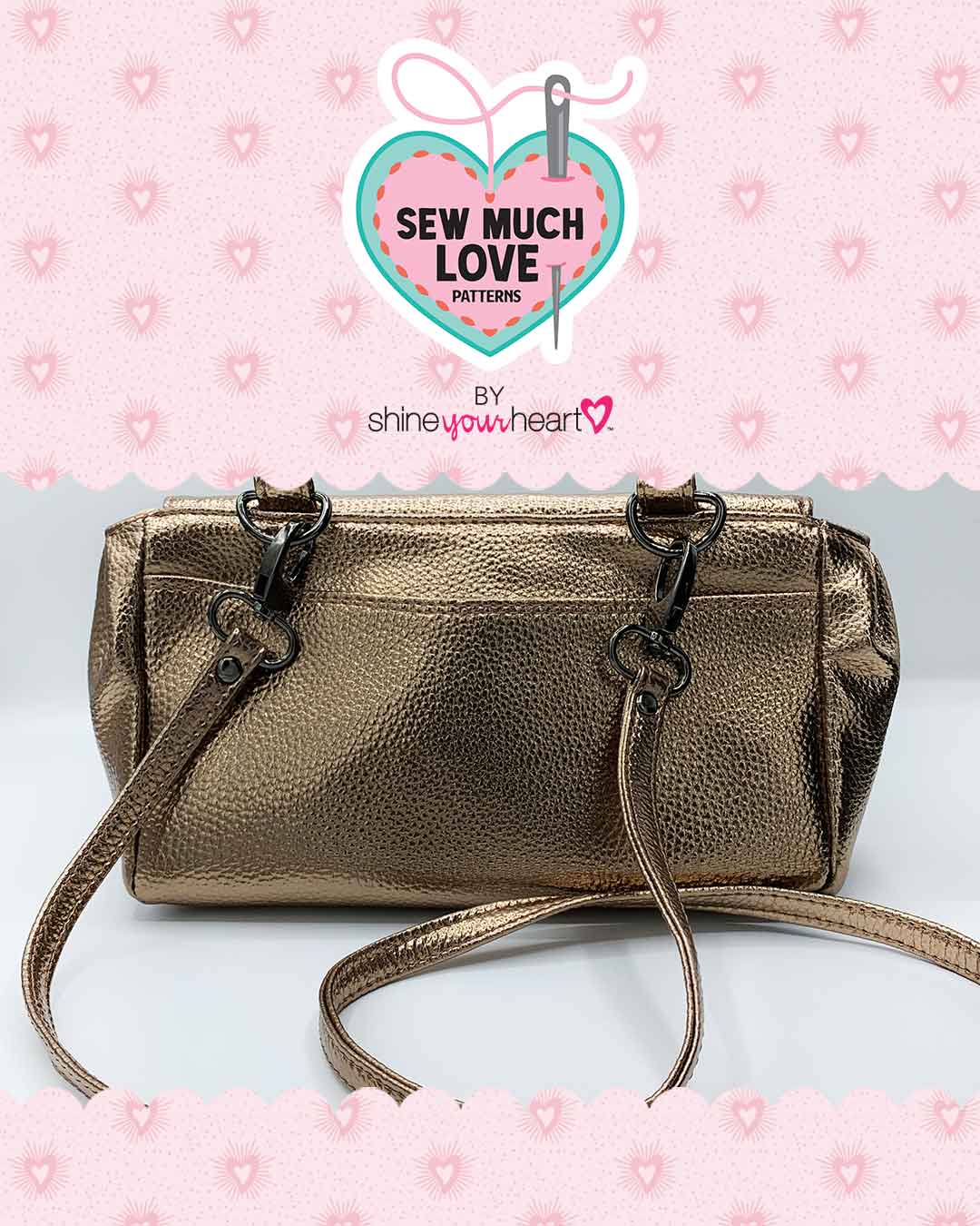 Magdalena Shoulder Bag Sewing Pattern In Two Sizes (PDF Pattern) - Image 12