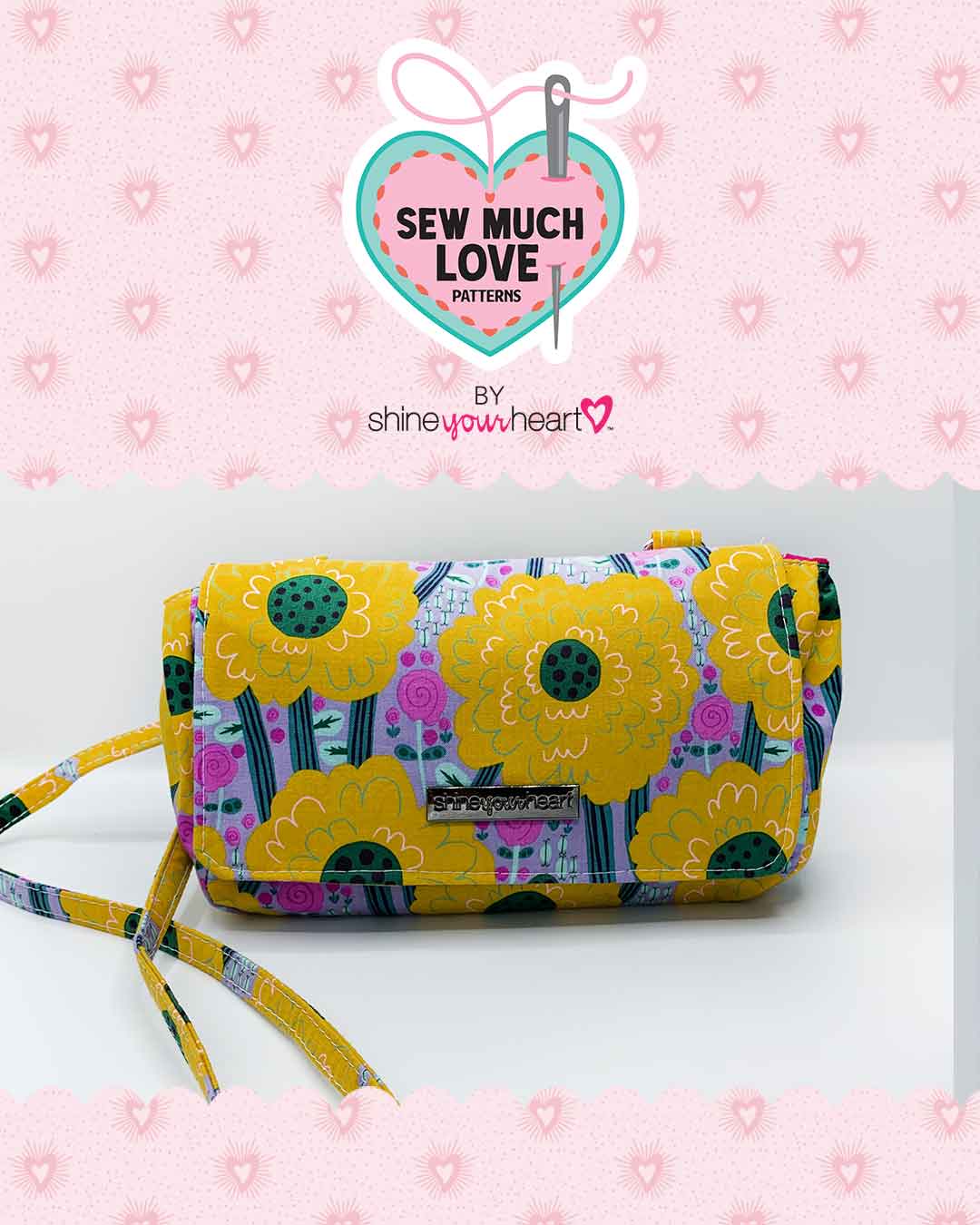 Magdalena Shoulder Bag Sewing Pattern In Two Sizes (PDF Pattern) - Image 8