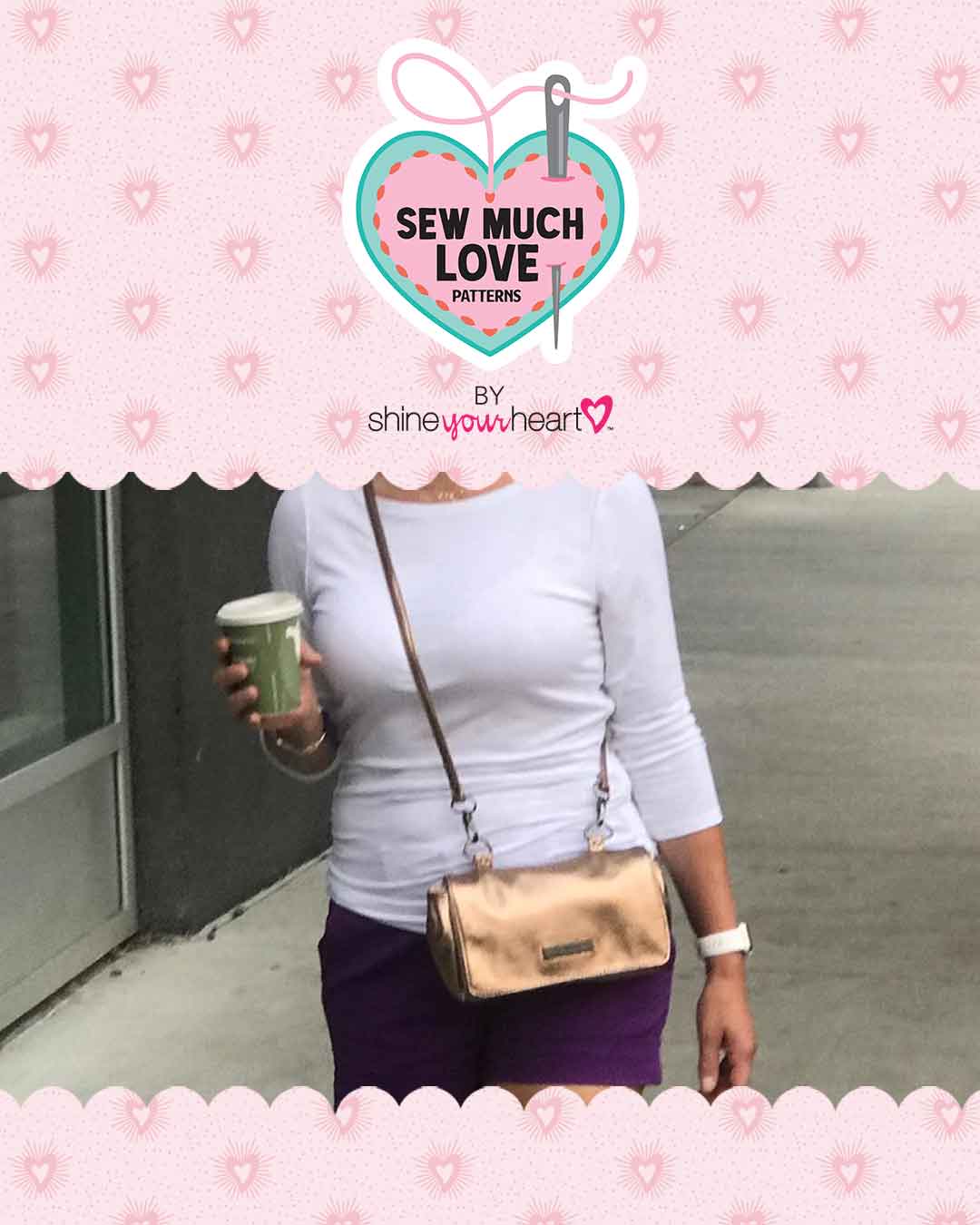 Magdalena Shoulder Bag Sewing Pattern In Two Sizes (PDF Pattern) - Image 10