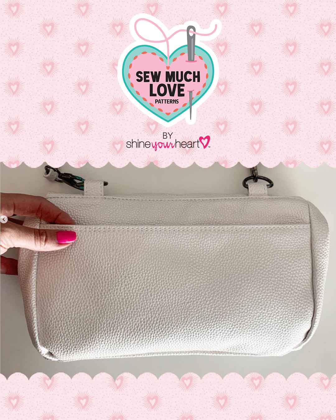 Magdalena Shoulder Bag Sewing Pattern In Two Sizes (PDF Pattern) - Image 21