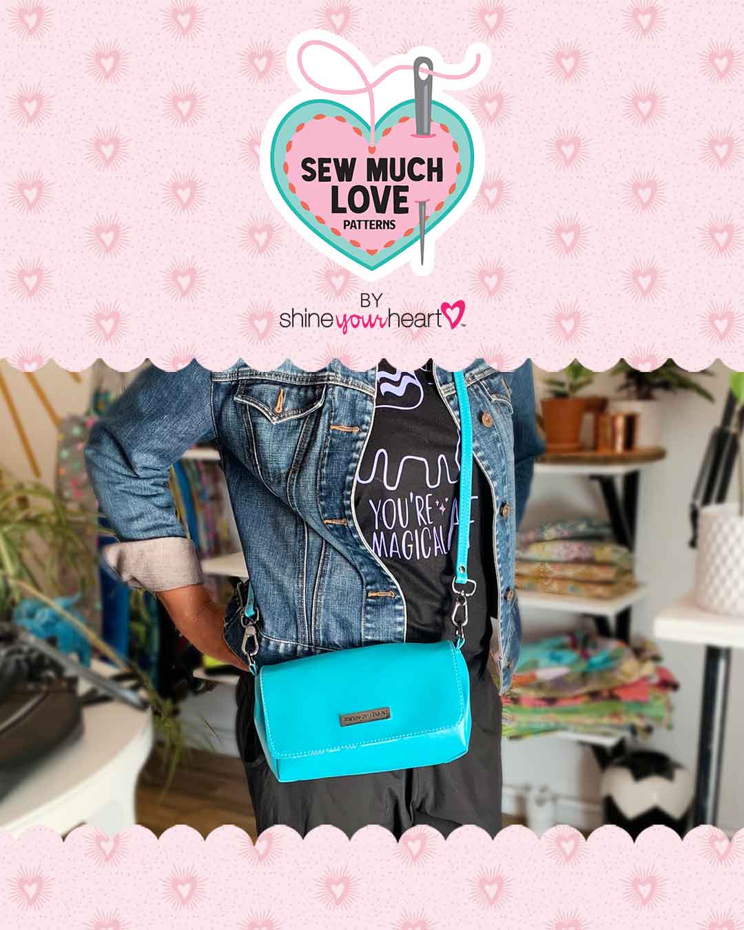 Magdalena Shoulder Bag Sewing Pattern In Two Sizes (PDF Pattern) - Image 19