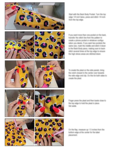 Magdalena Shoulder Bag Sewing Pattern