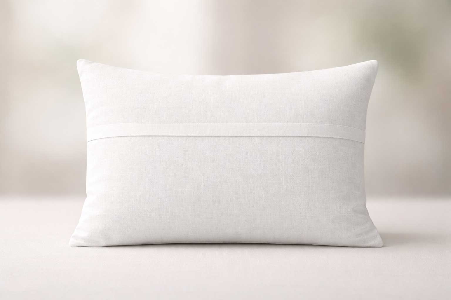 Hand-Painted Textile Lumbar Pillow - Candyland - Image 5