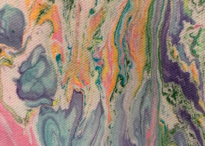 candy river creamsicle marbling study 11