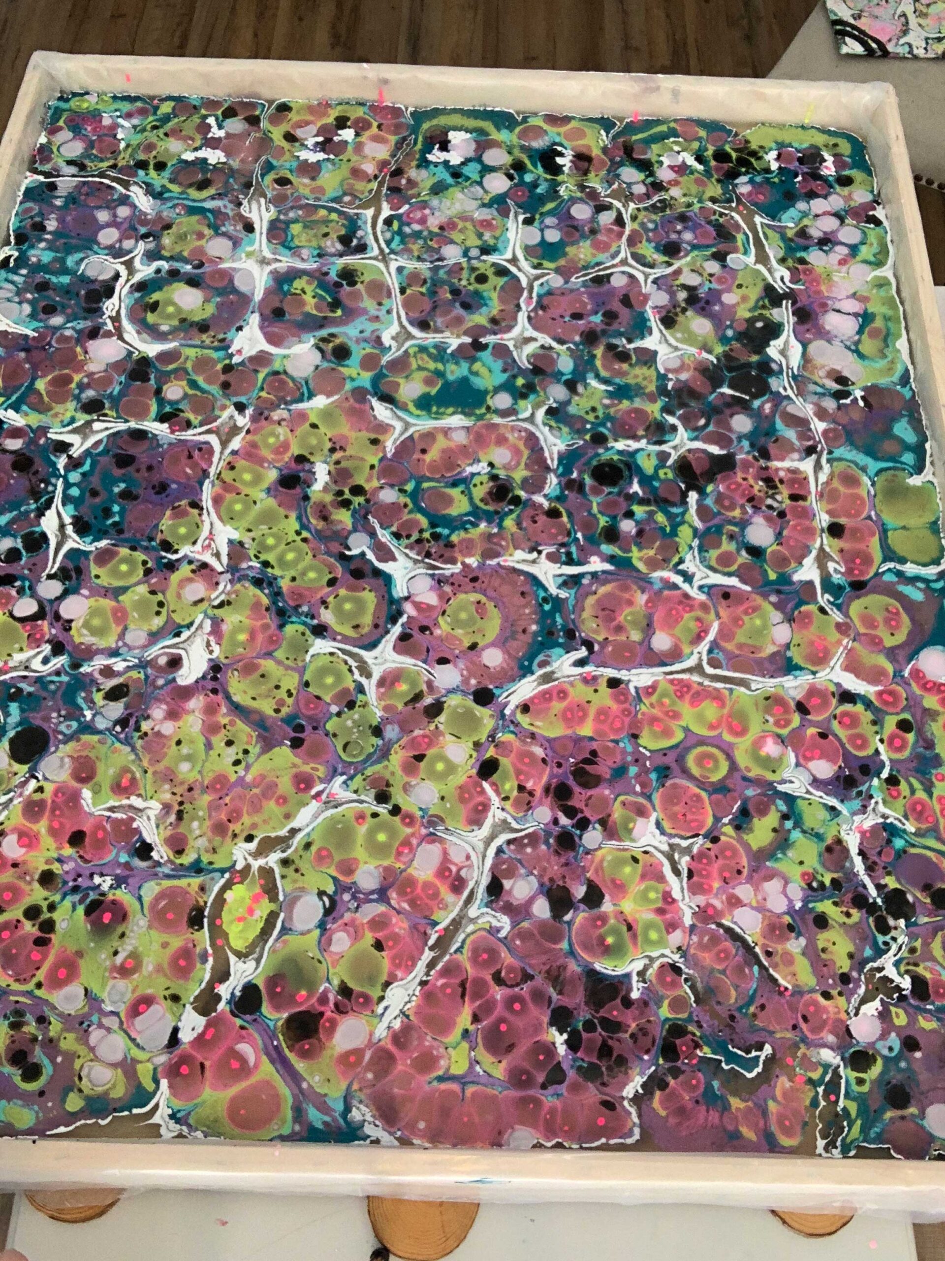 cosmic party bath before the dip